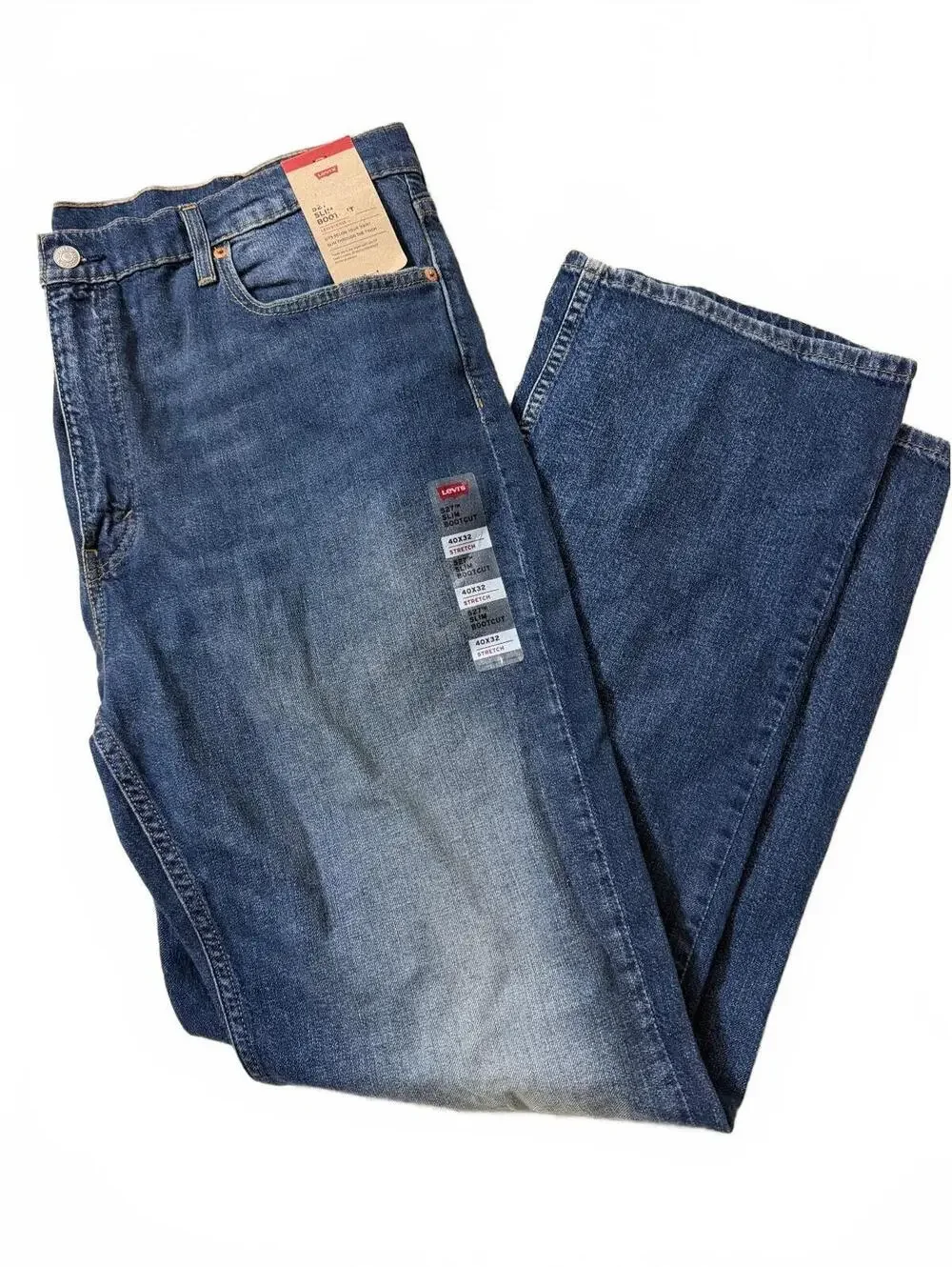 Levi's 527 Slim Bootcut Stretch Jeans W40 L32
